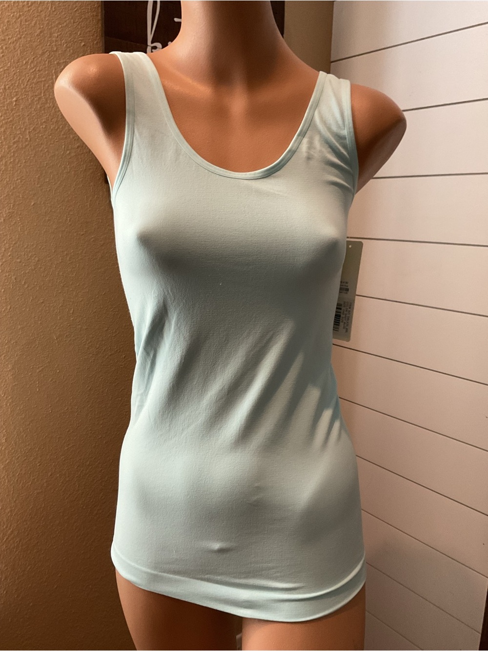 Women’s Yelete Light Aqua Tank Top One Size NEW